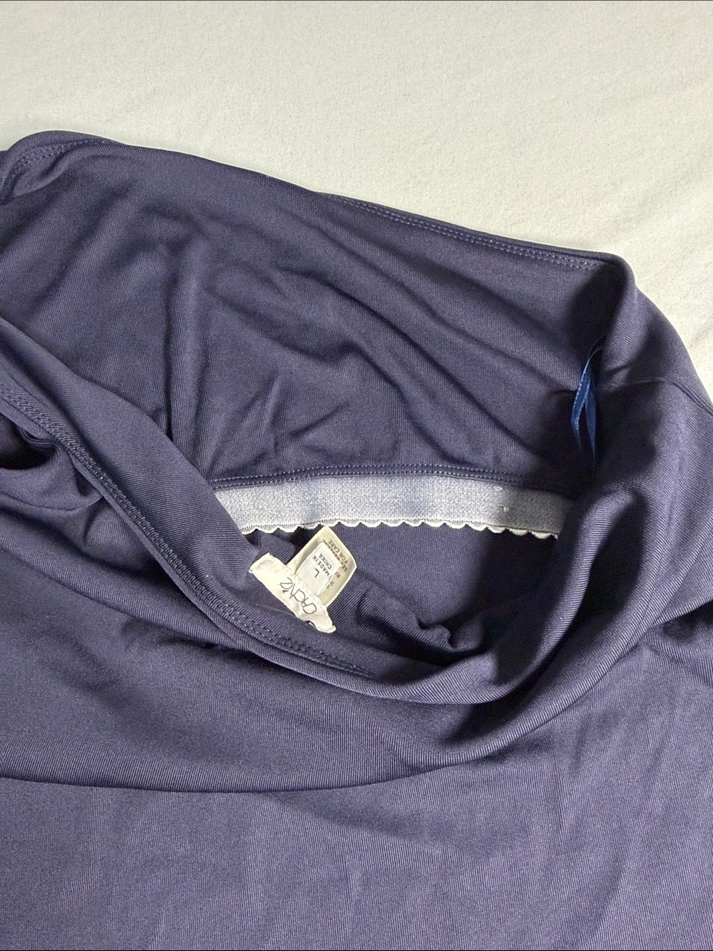 Cache One-Shoulder Navy Top - Picture 6 of 8